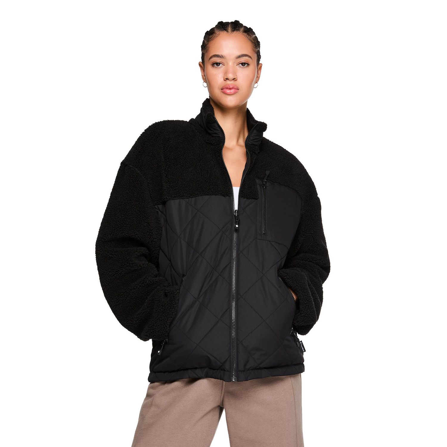 Manteau réversible Canadiana x SGRC collection non genrée pour adultes