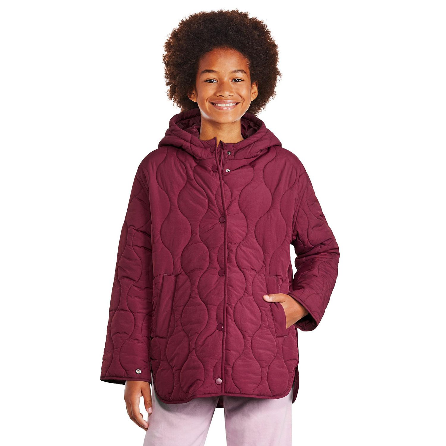 Manteau piqué George pour filles