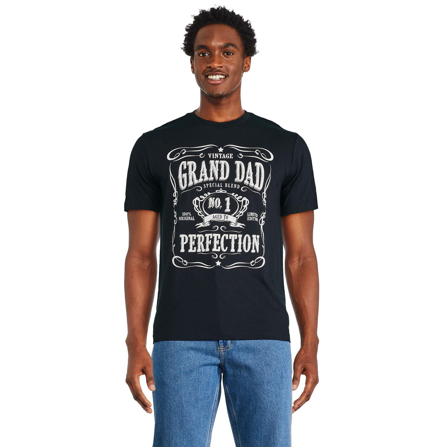T-shirt à imprimé graphique George pour hommes