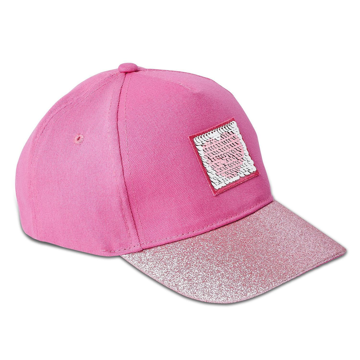 George Girls' Sequin Glitter Baseball Cap