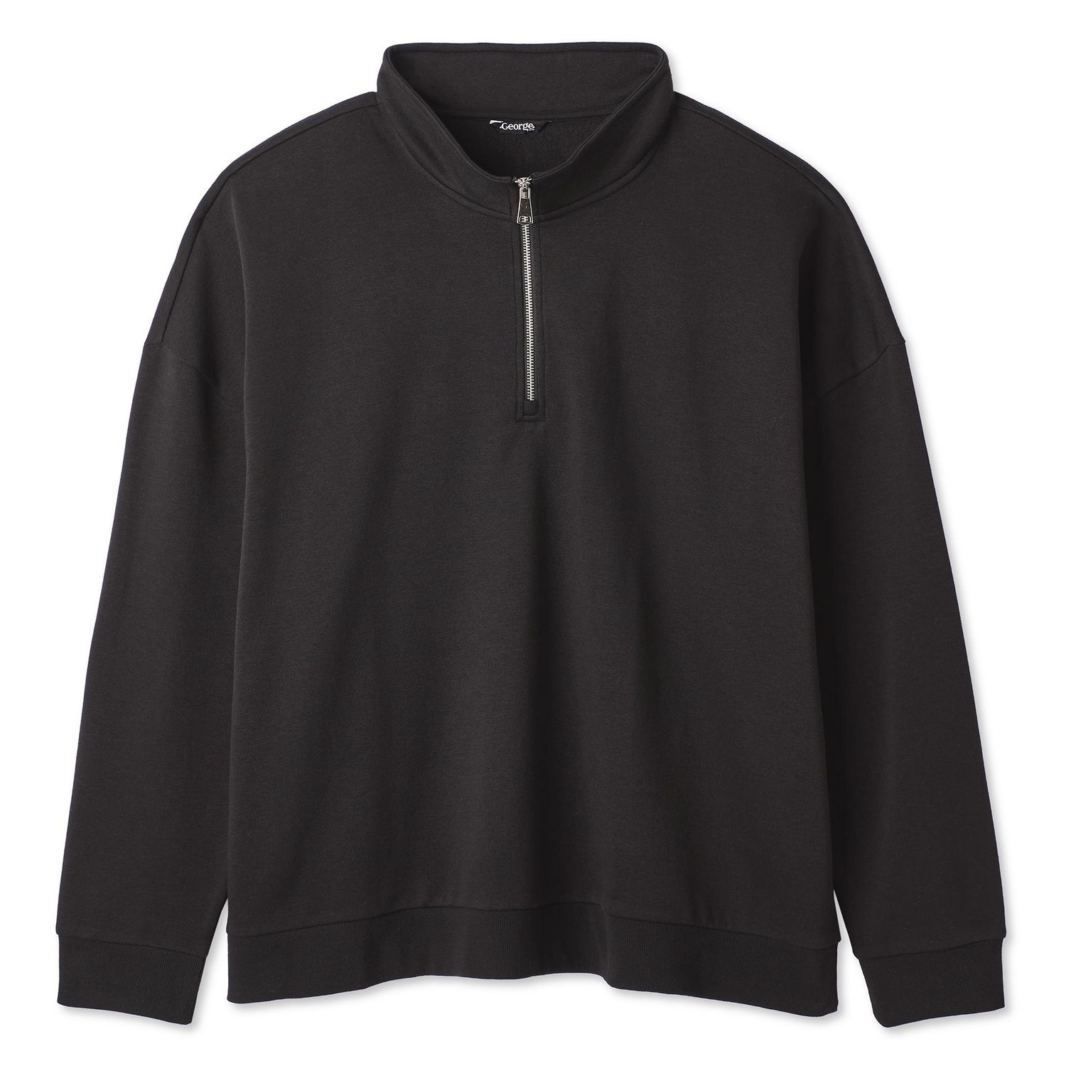 George Big Men's Quarter Zip Sweatshirt