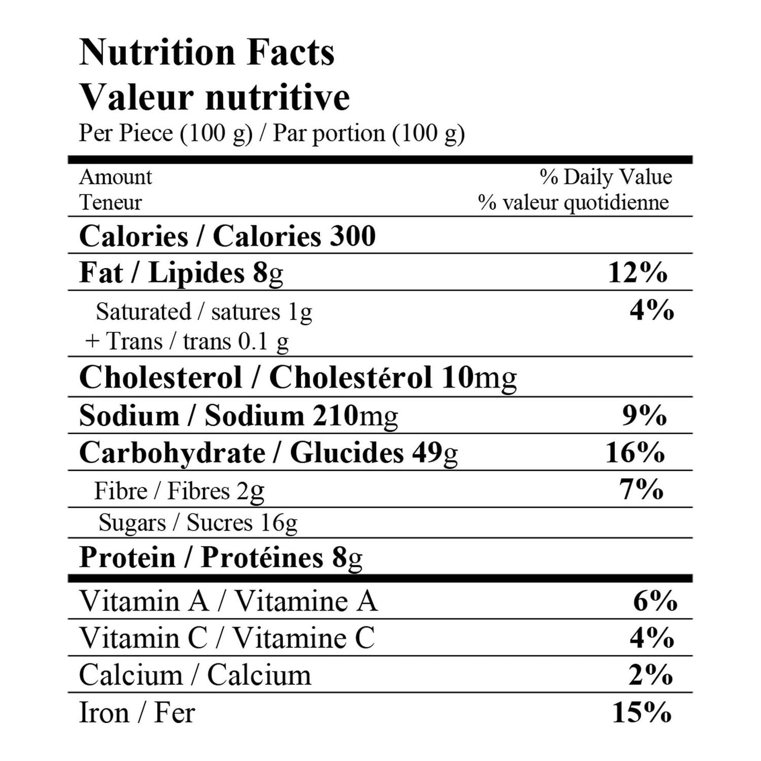 Golden Happiness Raisin Twist Specialty Bun, 1 bun - 100 g