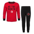 thumbnail image 1 of Boys two piece Toronto Raptors pajama set, 1 of 3
