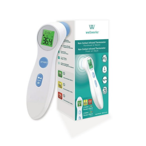 WellWorks Non-Contact Infrared Thermometer