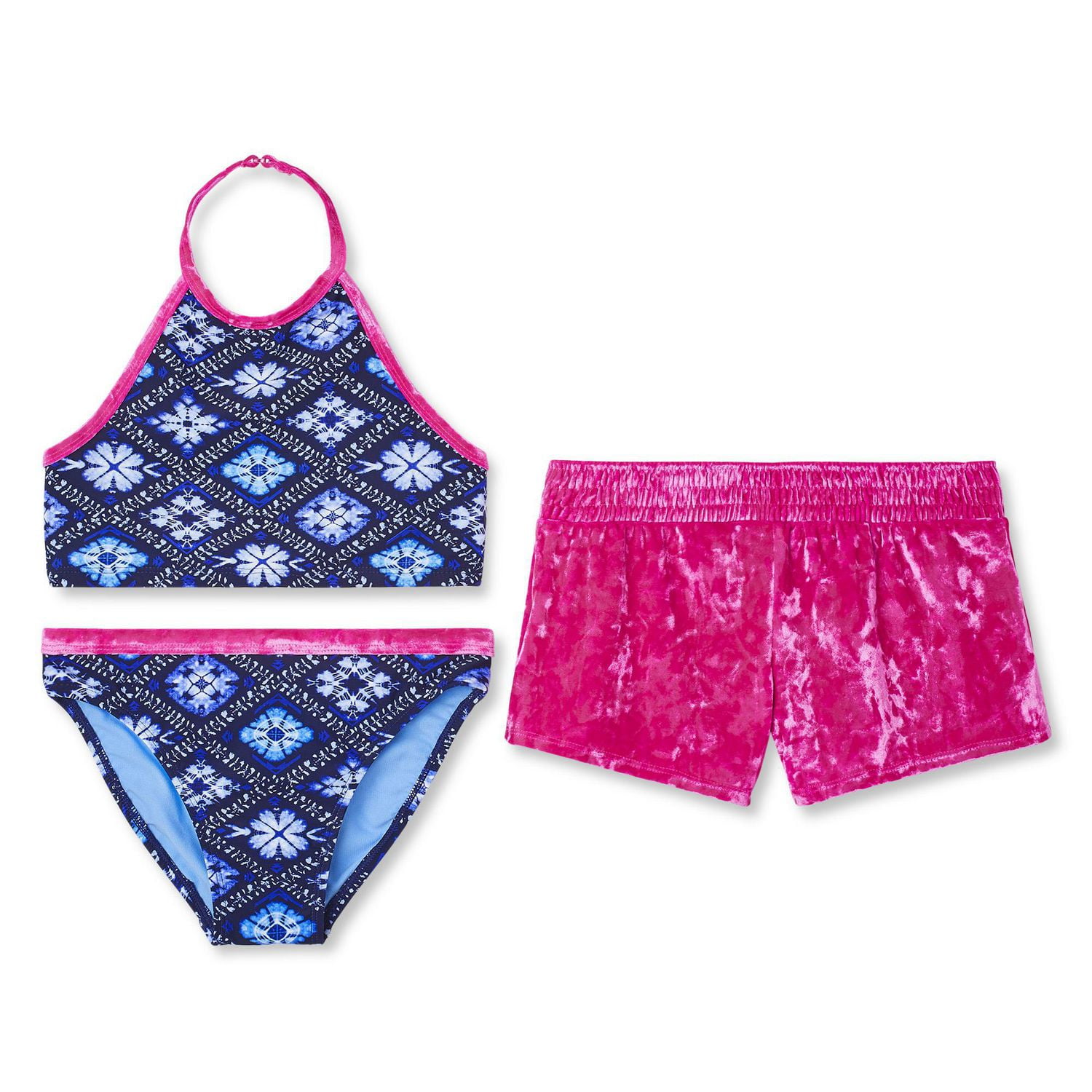 Girls' Velvet Swim Set Walmart Canada