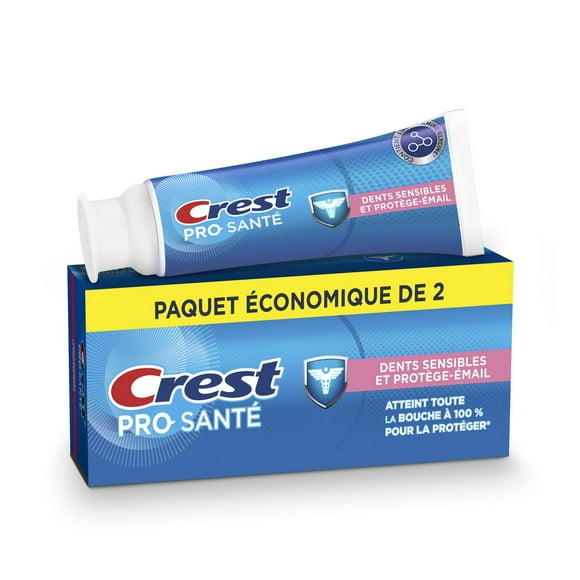 Crest Pro-Health Sensitive and Enamel Shield Toothpaste, 2 x, 260