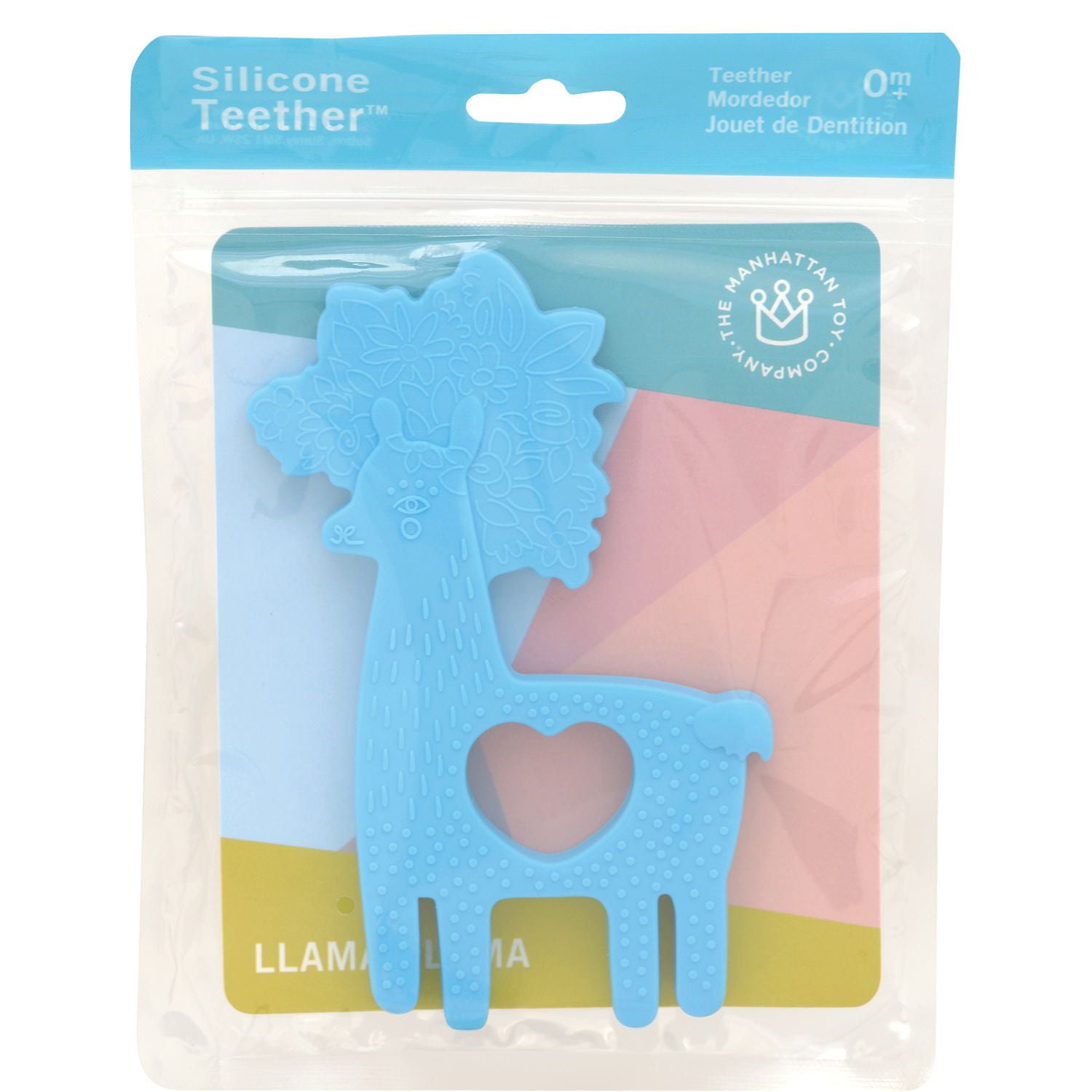 llama silicone teether