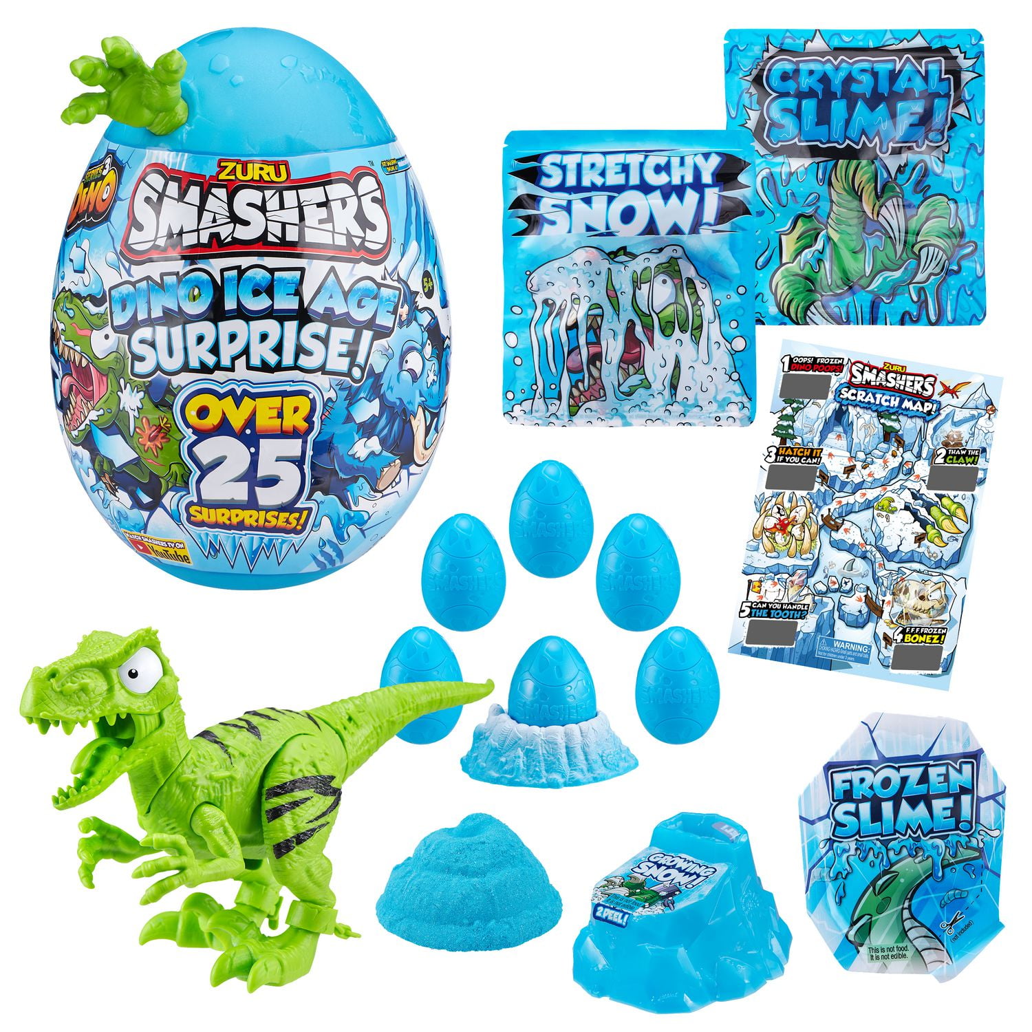 Zuru Smashers Mini Jurassic Light Up Dino Toy - Assorted, 1 ct