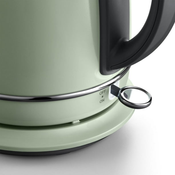 BUYDEEM K640 Stainless Steel Electric Tea Kettle with Auto Shut-Off and  Boil