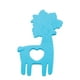 Manhattan Toy Animal Formes Lama Silicone Jouet De Dentition, Bleu – image 2 sur 4