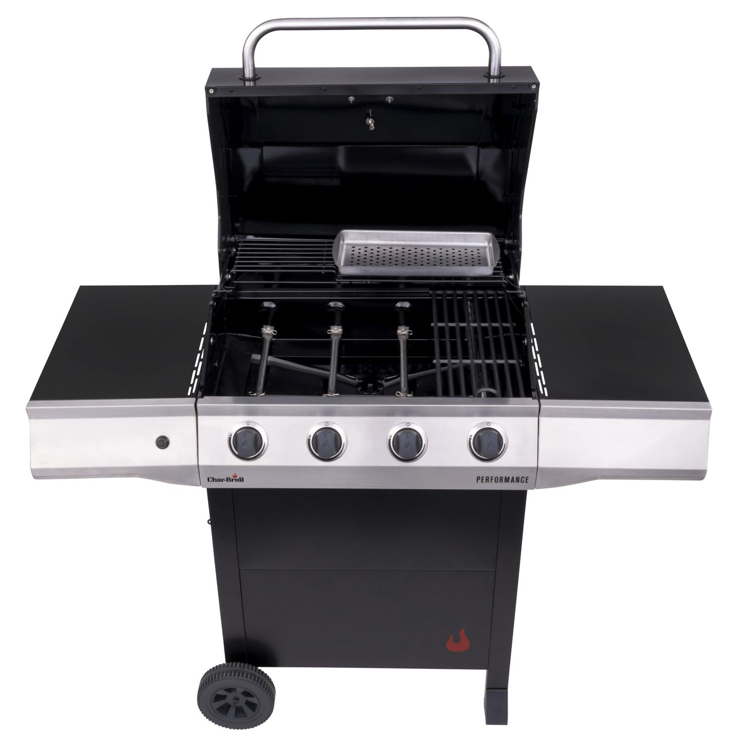 Char Broil Performance Series 4 Burner Gas Grill Black