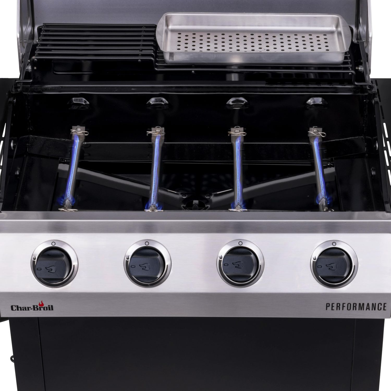 Char Broil Performance Series 4 Burner Gas Grill Black