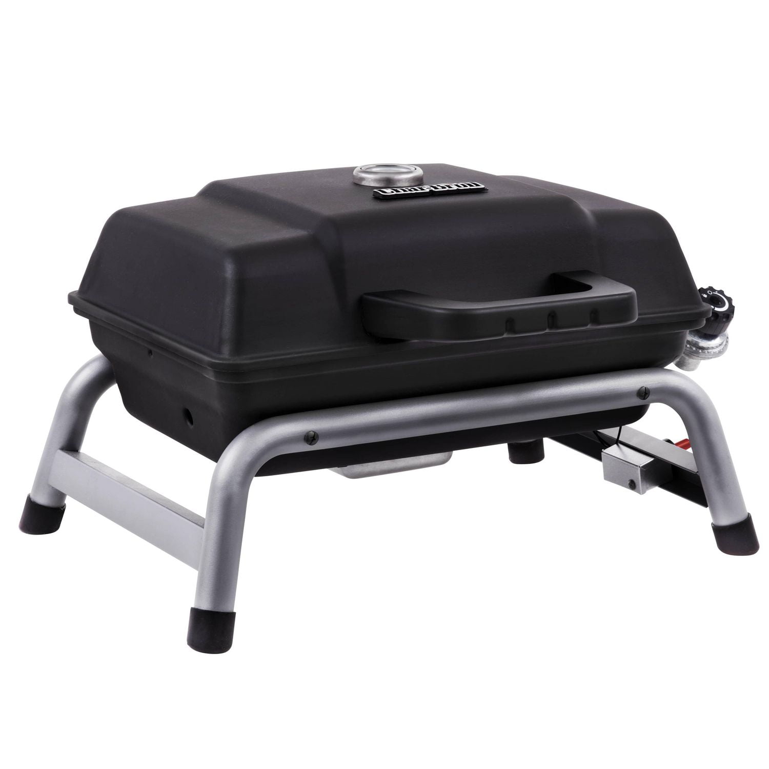 1 Burner Portable Propane Gas Grill in Black