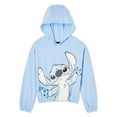 thumbnail image 3 of Chandail à capuchon en molleton avec imprimé Stitch Disney pour filles, 3 of 3