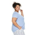 thumbnail image 2 of George Women's Plus Pajama 2-Piece Set, 2 of 6