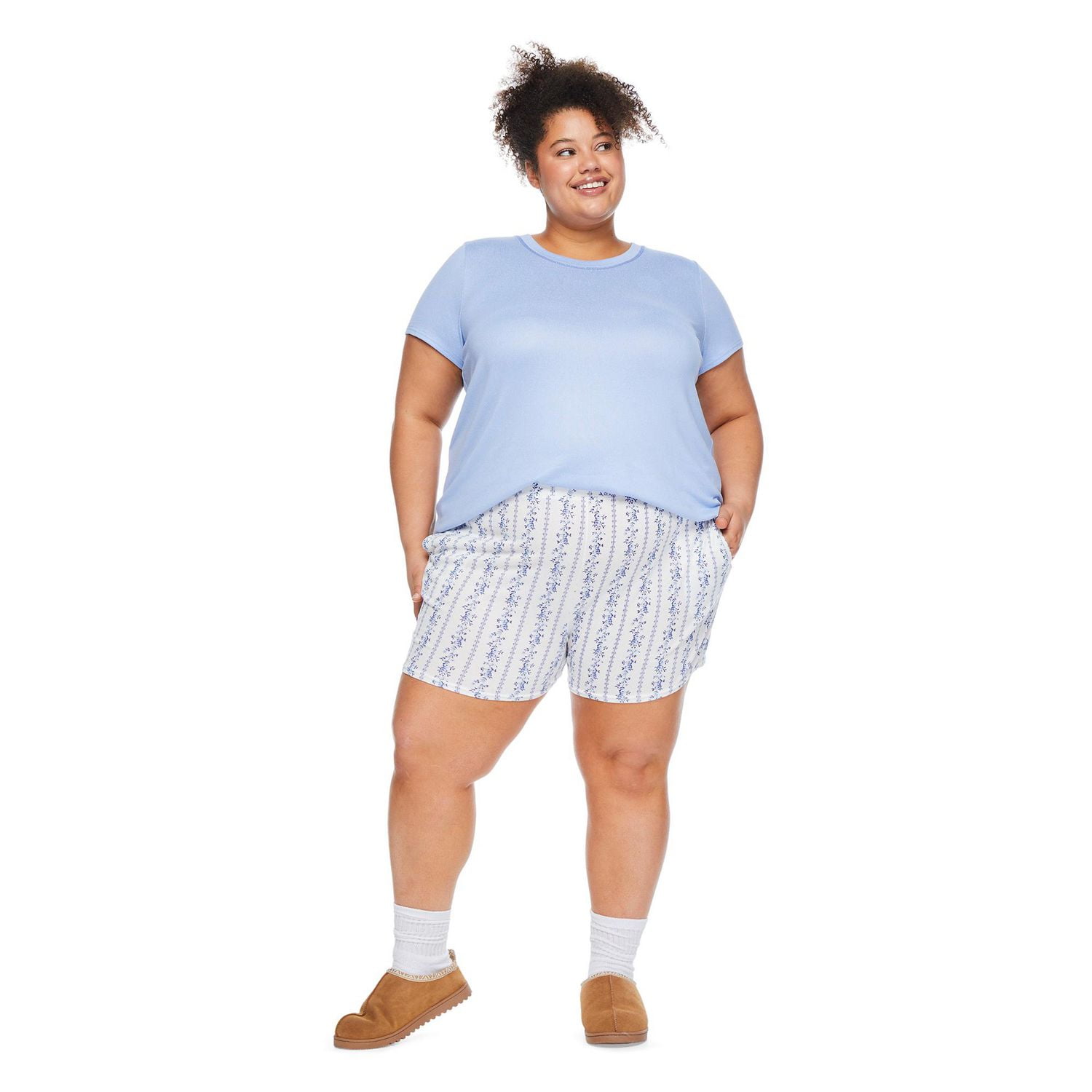 George Women's Plus Pajama 2-Piece Set