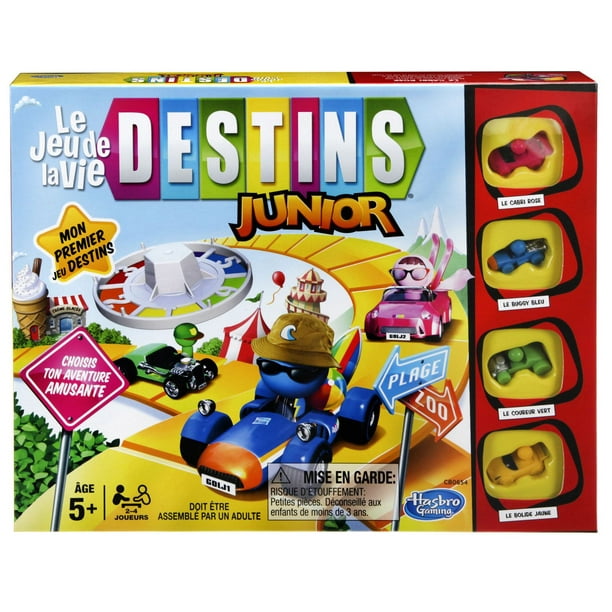 Destins Le jeu de la vie Junior de Hasbro Version française