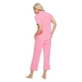 thumbnail image 3 of Iyla Women's Notch Collar Pajama 2-Piece Set, 3 of 6