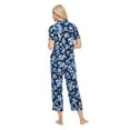 thumbnail image 3 of Iyla Women's Notch Collar Pajama 2-Piece Set, 3 of 6
