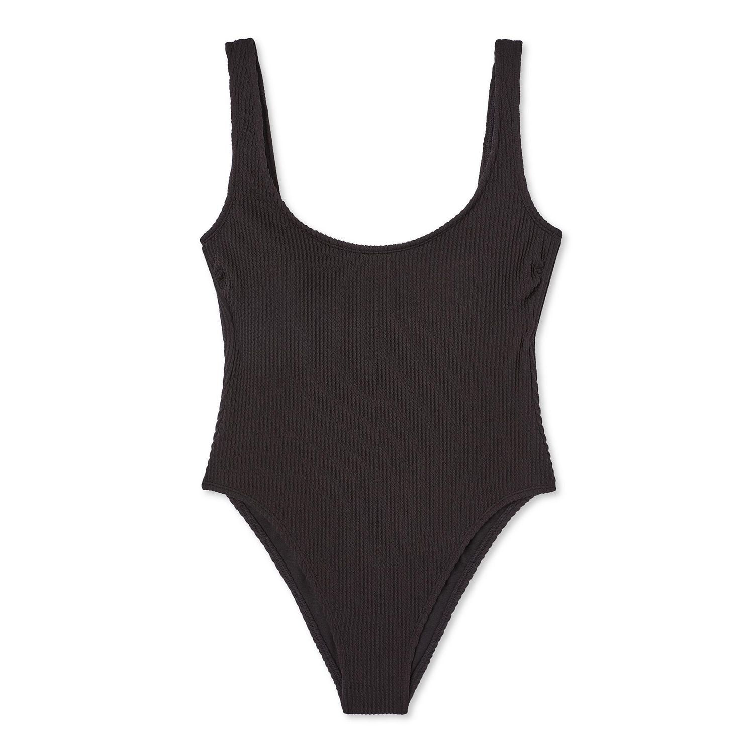 No Boundaries Women's Scoop Neckline Swimsuit