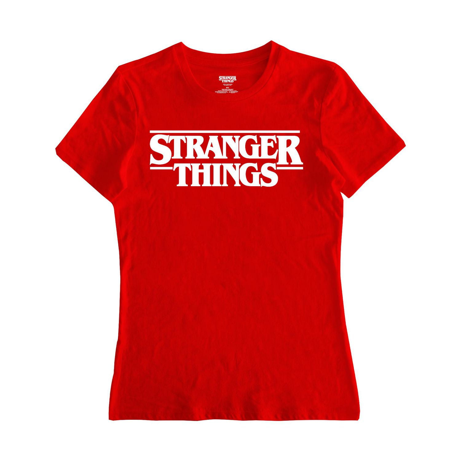 Ladies Stranger Things  Short Sleeve T-Shirt, Sizes: XS-XL