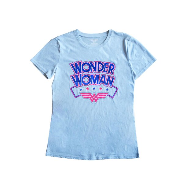 Ladies Wonder Woman Hero Short Sleeve T-Shirt 