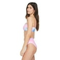 thumbnail image 2 of No Boundaries Women's Bandeau Swim Top, 2 of 6