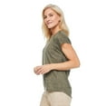 thumbnail image 2 of Iyla Women's Button Back Tee, 2 of 6