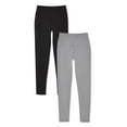 thumbnail image 2 of Lot de 2 leggings de base Athletic Works pour filles, 2 of 2