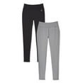 thumbnail image 1 of Lot de 2 leggings de base Athletic Works pour filles, 1 of 2