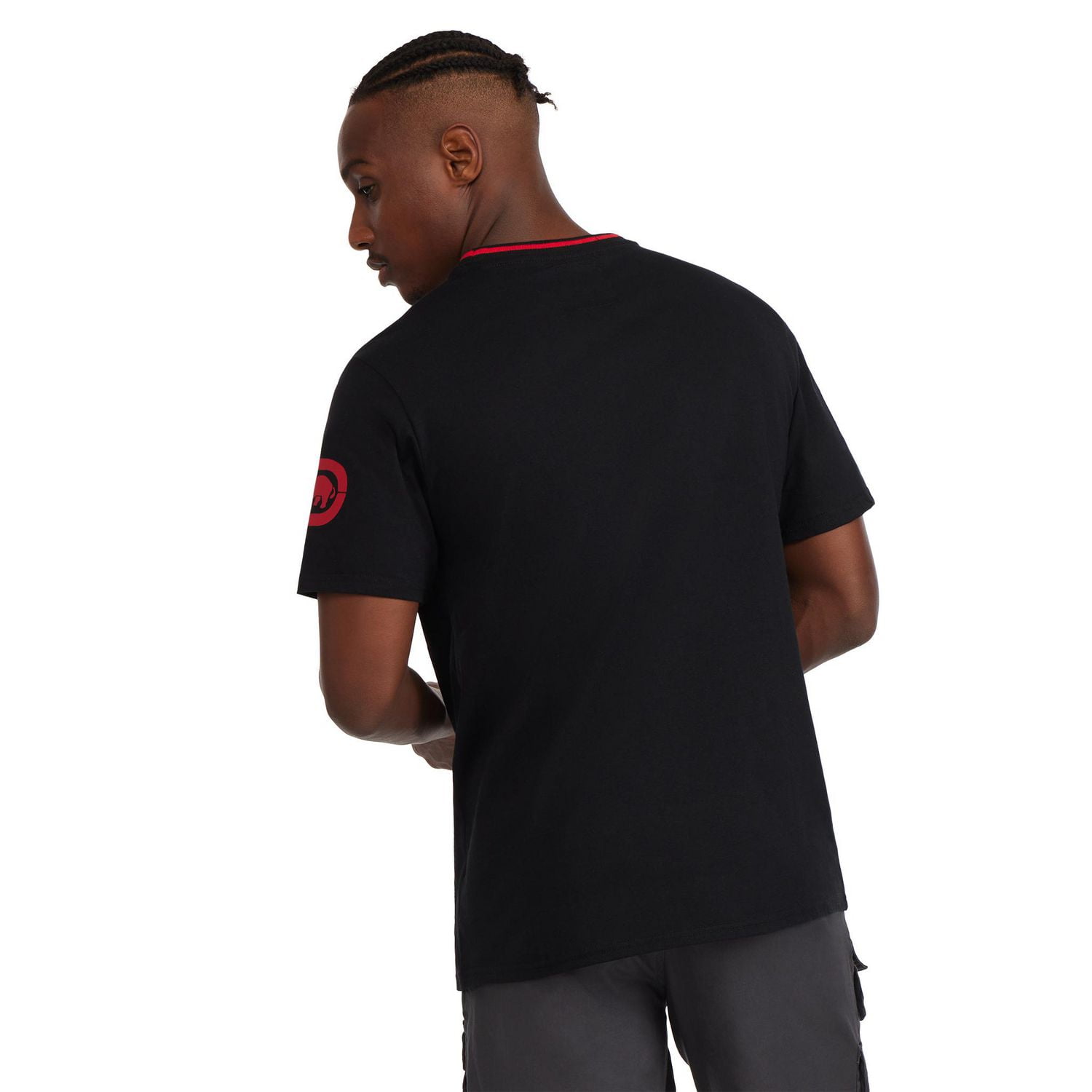 Ecko Men’s Capital Letter Short Sleeve Knit Shirt