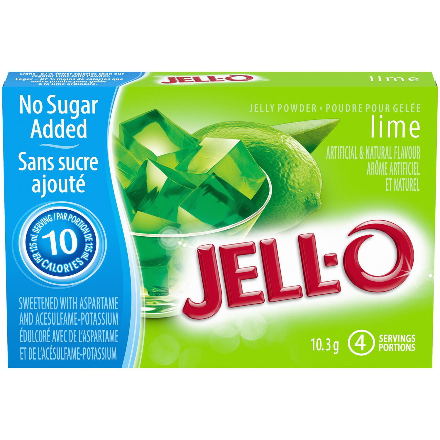 JellO Lime Jelly Powder Light, Gelatin Mix Walmart Canada