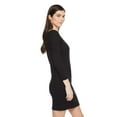 thumbnail image 2 of No Boundaries Women's Rib Henley Dress, 2 of 6