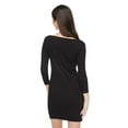 thumbnail image 3 of No Boundaries Women's Rib Henley Dress, 3 of 6