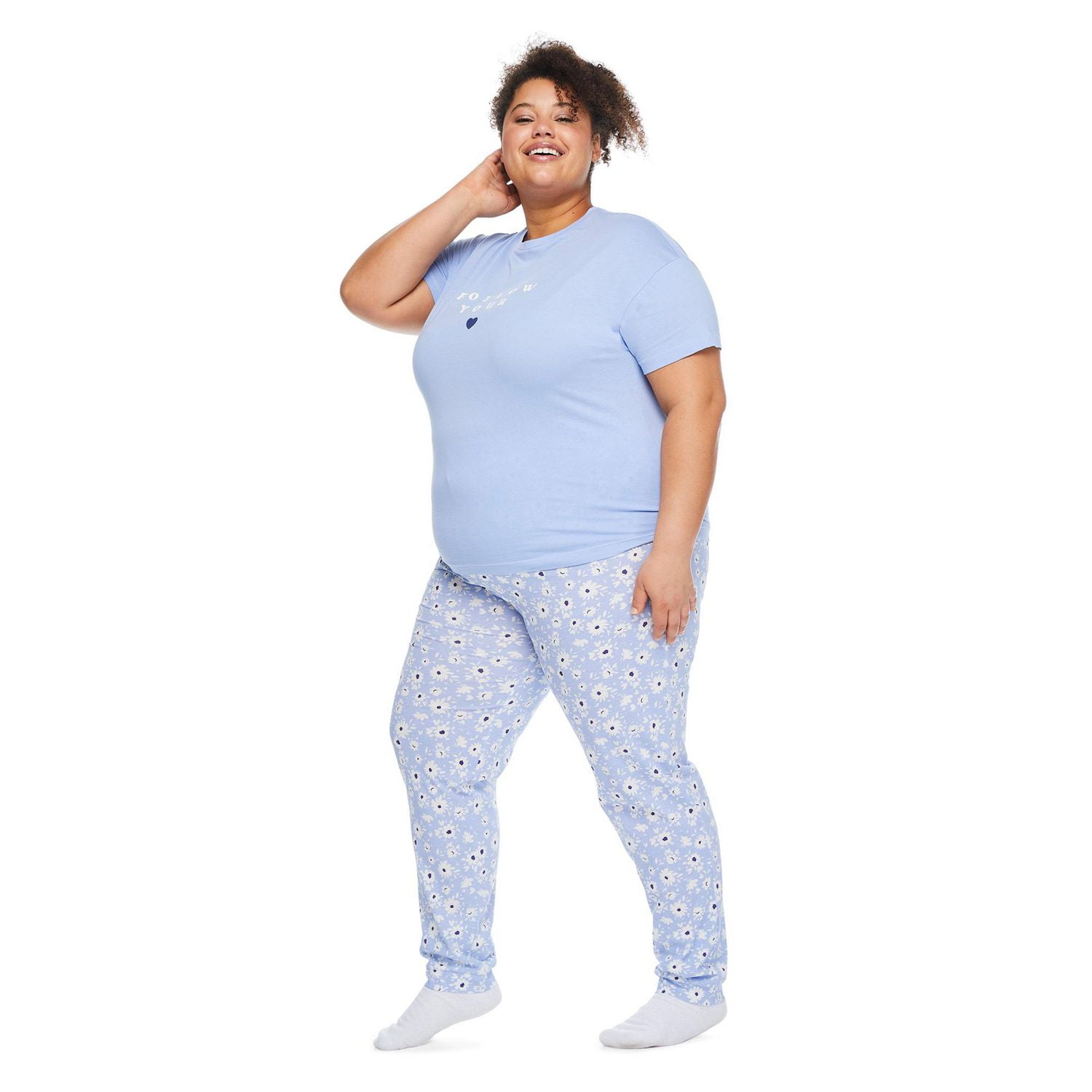 George Women's Plus Pajama 2-Piece Set