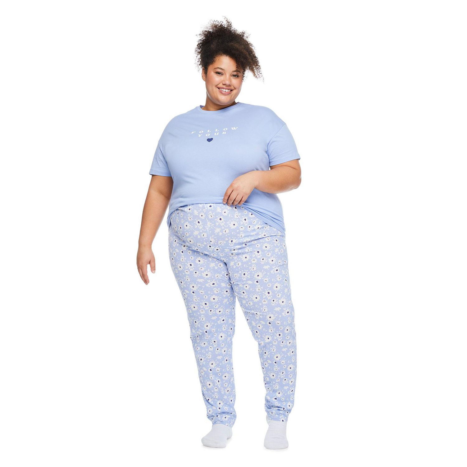 George Women's Plus Pajama 2-Piece Set