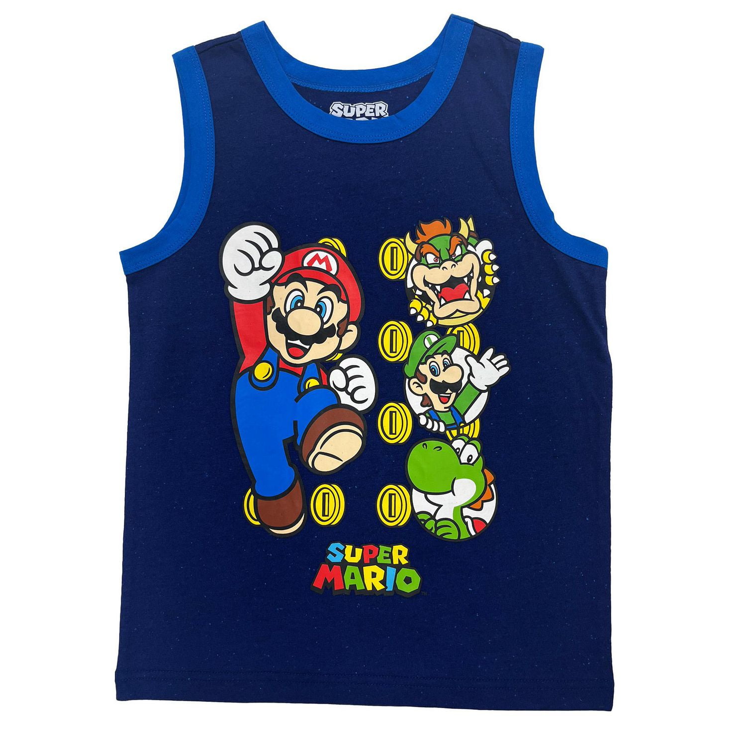 Super Mario Boys Mario Grab Them Coins Tank