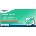 thumbnail image 1 of Equate Alcohol Swabs, Antiseptic Skin Cleanser, 1 of 3