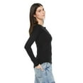 thumbnail image 2 of No Boundaries Women's Henley Tee, 2 of 6