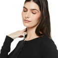 thumbnail image 4 of No Boundaries Women's Henley Tee, 4 of 6