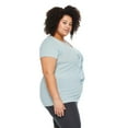 thumbnail image 2 of George Women's Plus V-Neckline Tee, 2 of 6