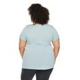 thumbnail image 3 of George Women's Plus V-Neckline Tee, 3 of 6