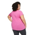 thumbnail image 3 of George Women's Plus V-Neckline Tee, 3 of 6