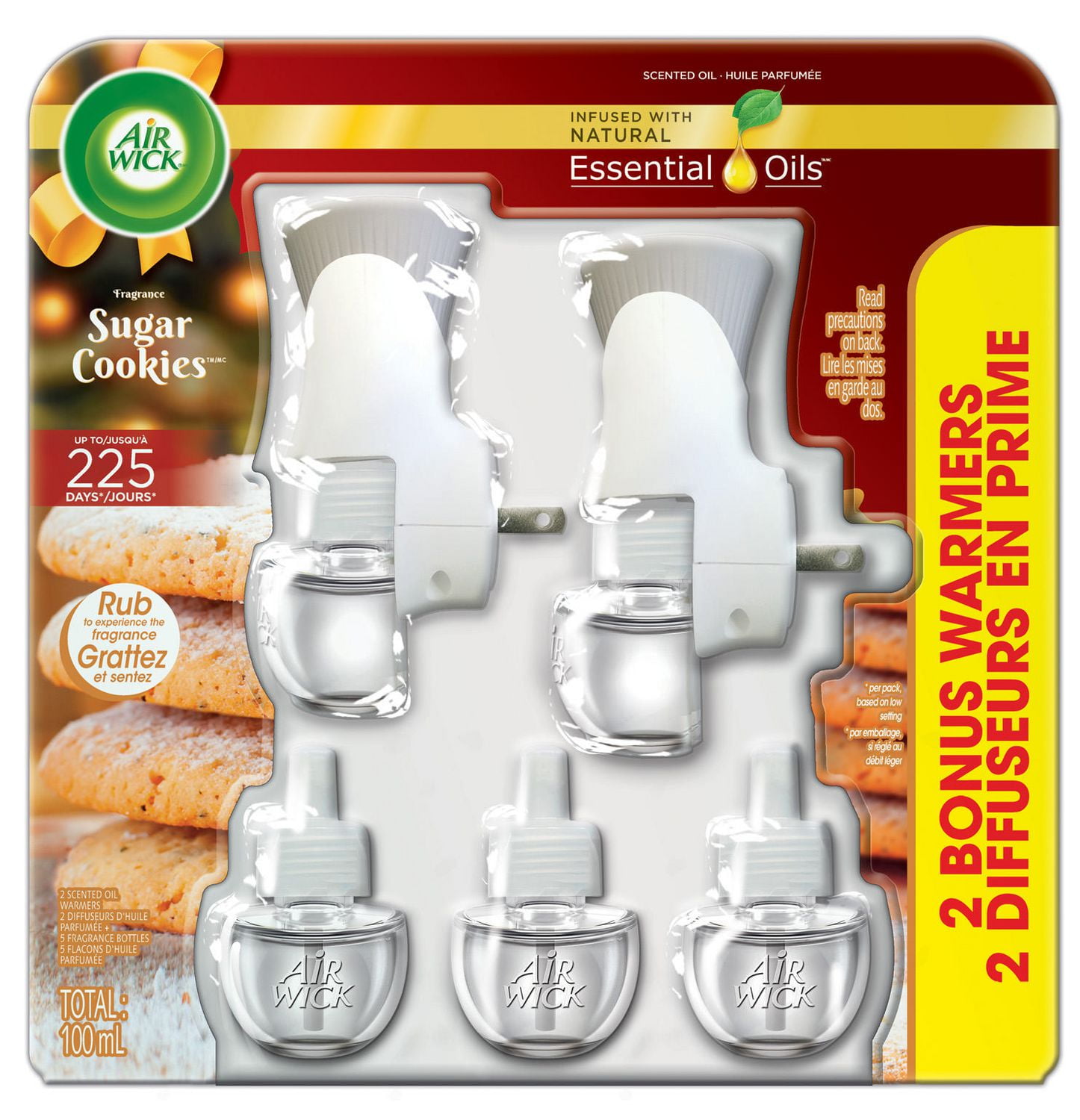 Air Wick® Holiday Scented Oil Mega Value Pack (2+5), Sugar Cookies