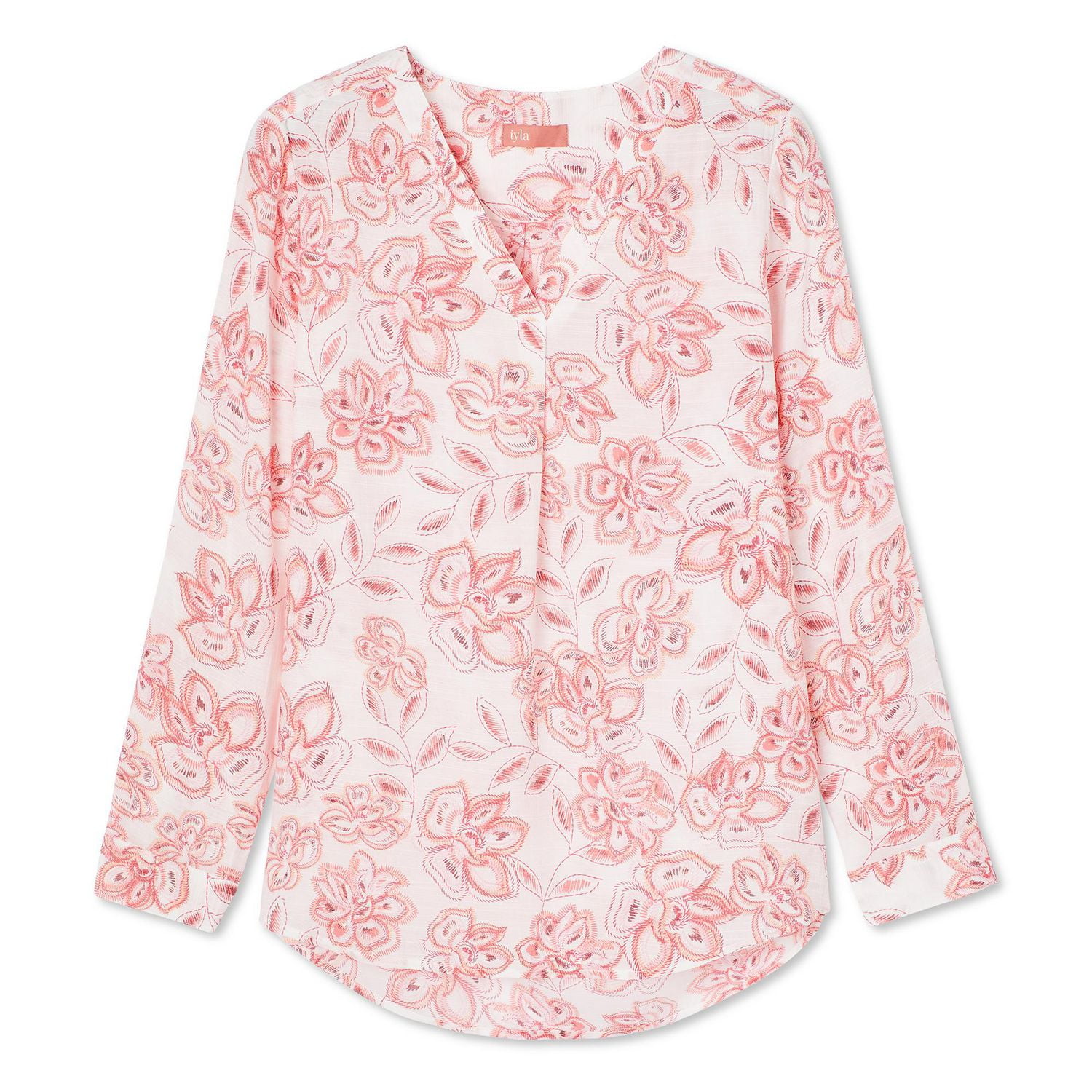 Haut imprimé à revers roulés Iyla pour femmes