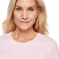thumbnail image 4 of Iyla Women's Interlock Crew Neckline Tee, 4 of 6