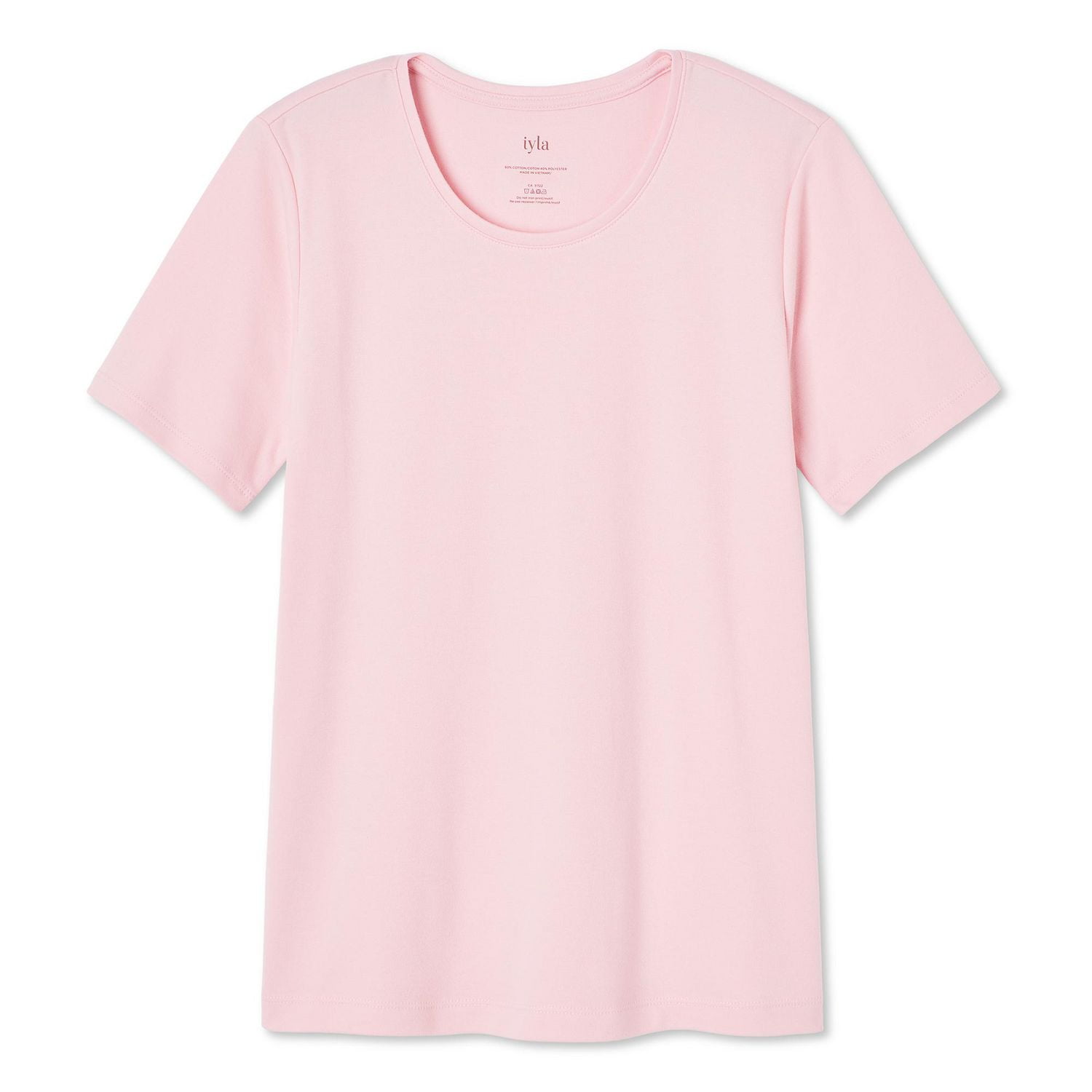 Iyla Women's Interlock Crew Neckline Tee