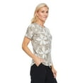 thumbnail image 2 of Haut en tricot interlock Iyla pour femmes, 2 of 6