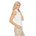 thumbnail image 2 of Iyla Women's Mock Neckline Rib Top, 2 of 6