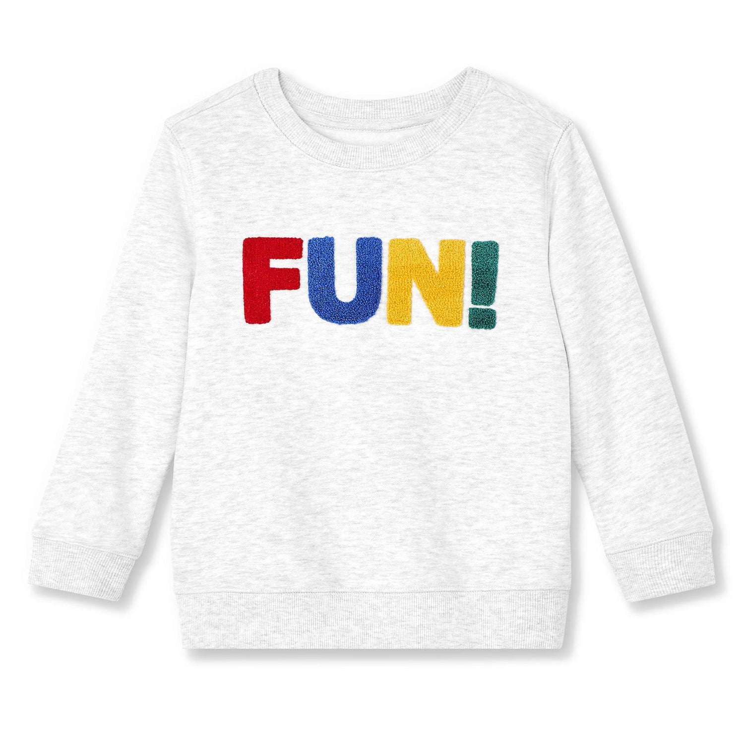 toddler boy crew neck sweatshirt